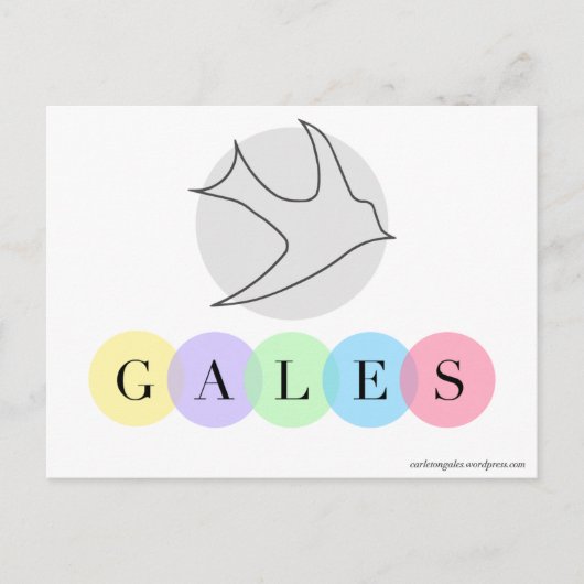 ナイチンゲールハガキ ポストカード (正面)