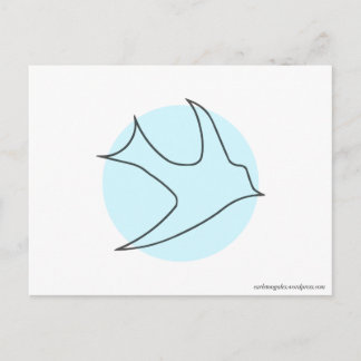 ナイチンゲールポストカード（青） ポストカード