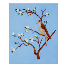 ナイチンゲール光沢仕上げポスター