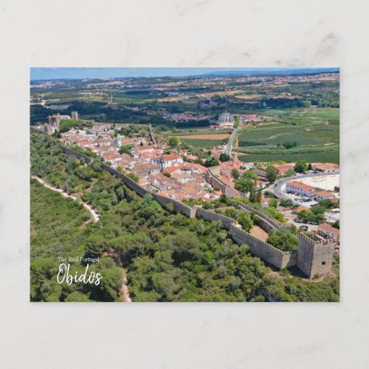 ナイツの日 – オビドスポルトガルポストカード ポストカード (正面)