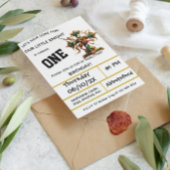 ナイツインアーマーパーティーファースト誕生日 招待状