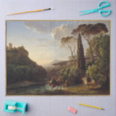 ナイツインイタリアンランドスケープEphemera Decompage 薄葉紙 (クラフト)