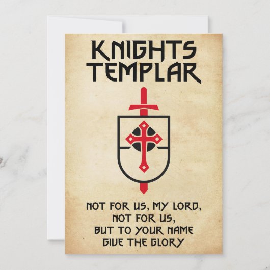 ナイツインテンプルヴィンテージクロスミドルエイジズアート シーズンカード (正面)