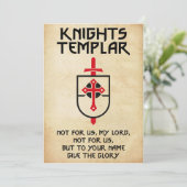 ナイツインテンプルヴィンテージクロスミドルエイジズアート シーズンカード (スタンド正面)