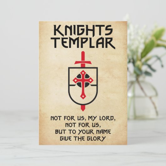 ナイツインテンプルヴィンテージクロスミドルエイジズアート シーズンカード (スタンド正面)