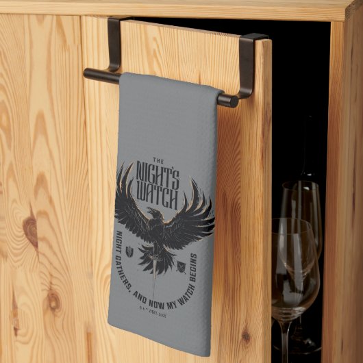 『ナイツウォッチのモットー』 キッチンタオル (三つ折り)