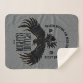 『ナイツウォッチのモットー』 シェルパブランケット (正面(横))