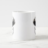 『ナイツウォッチのモットー』 ジャンボコーヒーマグカップ (正面)