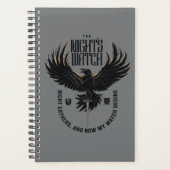 『ナイツウォッチのモットー』 プランナー手帳 (正面)