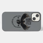 ナイツウォッチのモットー iPhoneケース (裏面横)