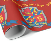 ナイツシールドボーイズ5thバースデーラッピング紙 ラッピングペーパー (ロールコーナー)