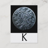 ナイツテンプラーモノグラムパール紙の封印 名刺 (裏面)