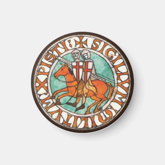 ナイツテンプラールシール マグネット (正面)