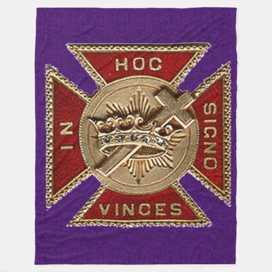 ナイツテンプルフリースブランケット フリースブランケット (正面)