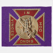 ナイツテンプルフリースブランケット フリースブランケット (正面(横))