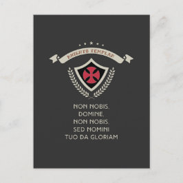 ナイツテン✙プラー十字✙軍キリスト教戦士 シーズンポストカード