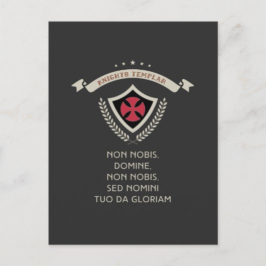 ナイツテン✙プラー十字✙軍キリスト教戦士 シーズンポストカード (正面)