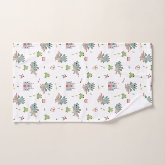 ナイツフェアユタリー中世キャッスル子供部屋 バスタオルセット (ハンドタオル)