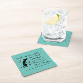 ナイツフレンドズワイントーストはこちら スクエアペーパーコースター (インサイチュ)