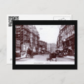 ナイツブリッジ,ロンドン1910ヴィンテージ ポストカード (正面/裏面)