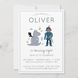 ナイツ&ドラゴンズパーティの招待状 招待状