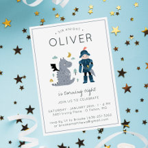 ナイツ&ドラゴンズパーティの招待状