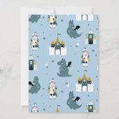 ナイツ&ドラゴンズパーティの招待状 招待状 (裏面)