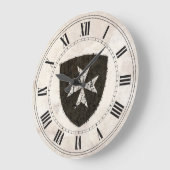 ナイツ・ホテーラー・クロス動揺して、 ラージ壁時計 (傾斜)