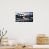 ナイディバーレイクスサンライズ2 – アンセルアダムスウィルダネス ポスター (キッチン)