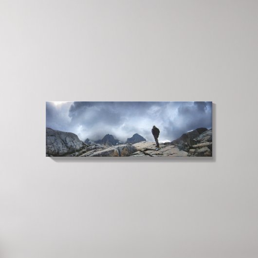 ナイディバーレイクス2 – アンゼルアダムス原野 – シエラ キャンバスプリント (正面)