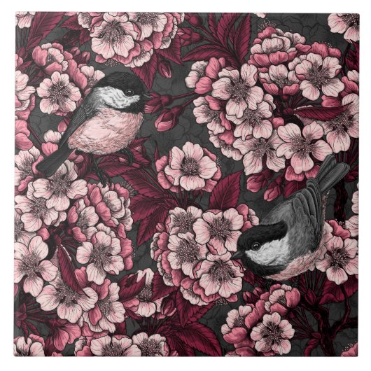 ナイトさくらんぼ園 タイル (正面)