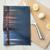 ナイトアットネイビーピア キッチンタオル (四つ折り)