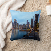 ナイトアットネイビーピア クッション (ブランケット)