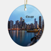 ナイトアットネイビーピア セラミックオーナメント (左)