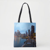 ナイトアットネイビーピア トートバッグ (正面)