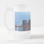 ナイトアットネイビーピア フロストグラスビールジョッキ (左)