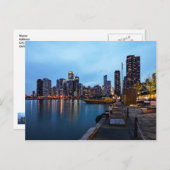 ナイトアットネイビーピア ポストカード (正面/裏面)