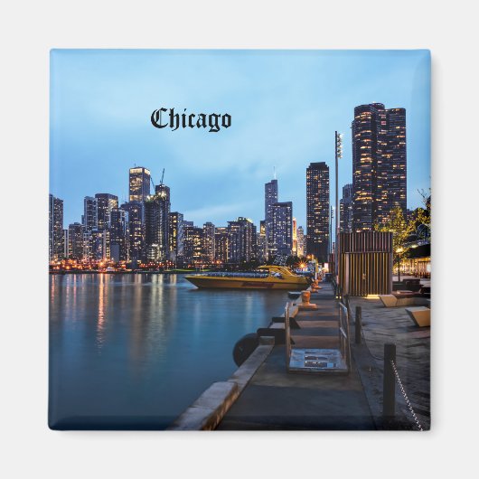 ナイトアットネイビーピア マグネット (正面)