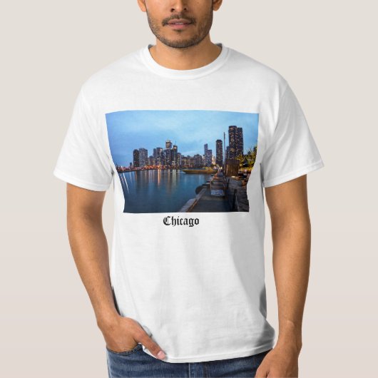 ナイトアットネイビーピア Tシャツ (正面)