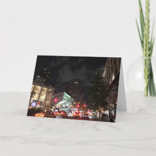ナイトアットリンカーンセンターNYCニューヨーク写真 カード