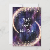 ナイトアンダーザスターズ招待状 招待状 (裏面)