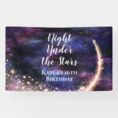 ナイトアンダーザスターズ誕生日バナー 横断幕 (横)