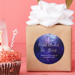 ナイトアンダーザスターズ銀河系 ラウンドシール