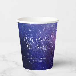 ナイトアンダーザスターズ銀河系 紙コップ