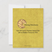 ナイトイタリアンパーティの招待状 招待状 (裏面)