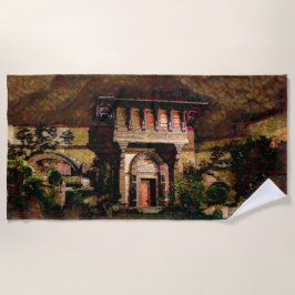 ナイトインシャングリラビーチタオル ビーチタオル