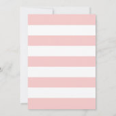 ナイトインパリエッフェルタワーピンク婚約パーティ 招待状 (裏面)