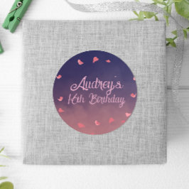 ナイトインパリ誕生日 ラウンドシール