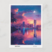 ナイトインマカオ中国旅行 ポストカード (正面)