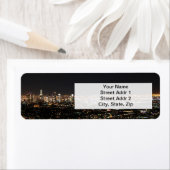 ナイトインロサンゼルス差出人住所ラベル ラベル (インサイチュ)